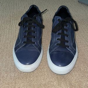 Men’s Uri Minkoff blue leather shoes